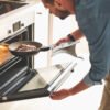 White Cotton Oven Mitts
