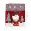 holiday plush figure chair slipcovers (1) Plush Santa Claus chair cover; Plush snowman Christmas chair slipcover
