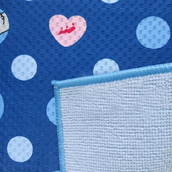 Blue Microfiber Dish Drying Mat – Absorbent & Quick-Dry