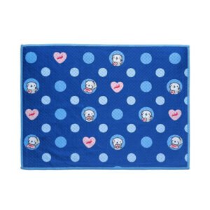 Blue Microfiber Dish Drying Mat – Absorbent & Quick-Dry