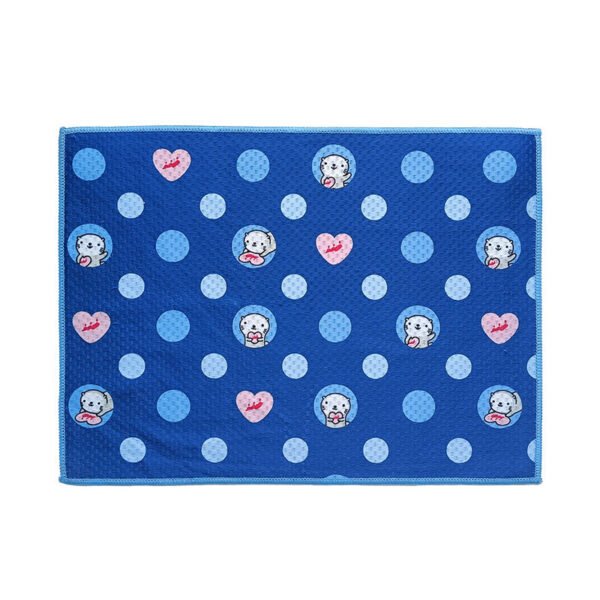 Blue Microfiber Dish Drying Mat – Absorbent & Quick-Dry