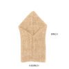 Burlap Utensil Holder Pouch – Triangle Style