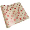 Christmas Reindeer Gold Foil Table Runner (10) Christmas Reindeer Gold Foil Table Runner