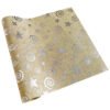 Christmas Reindeer Gold Foil Table Runner (71) Christmas Reindeer Gold Foil Table Runner