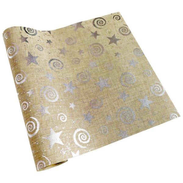 Christmas Reindeer Gold Foil Table Runner (71) Christmas Reindeer Gold Foil Table Runner