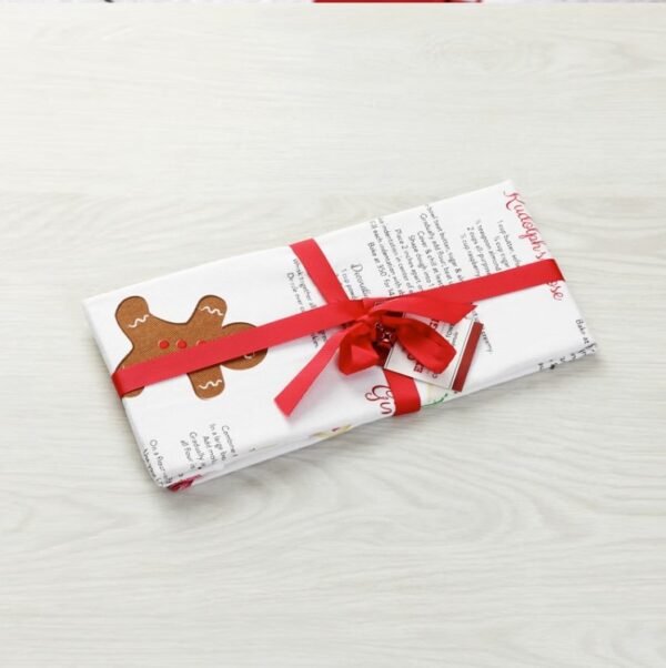 Christmas napkin (6) Cotton Christmas napkin with red and green holiday prints