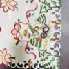 Christmas square embroidered placemat
