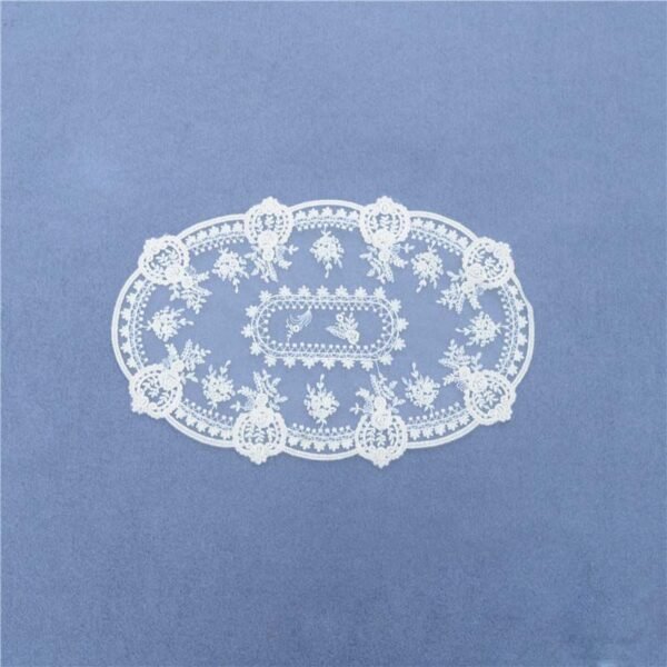 European lace embroidered tablecloth square rectangle floral