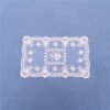 European lace embroidered tablecloth square rectangle floral