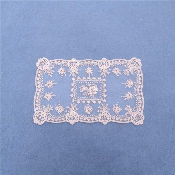 European lace embroidered tablecloth square rectangle floral