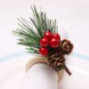 Christmas Fog Pinecone Napkin Ring