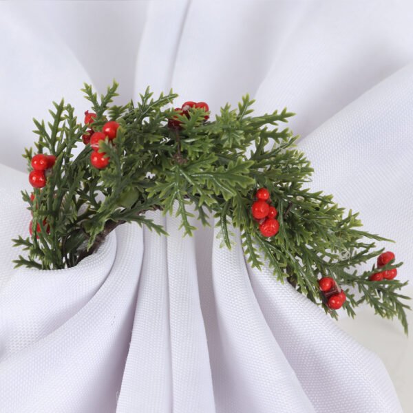 Christmas Fog Pinecone Napkin Ring
