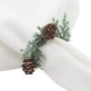 Christmas Fog Pinecone Napkin Ring
