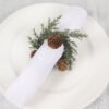 Christmas Fog Pinecone Napkin Ring