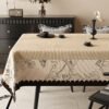 GeoWeave 2025 Luxury PVC Tablecloth – Vintage Style Waterproof Cover (3) GeoWeave 2025 Luxury PVC Tablecloth – Vintage Style Waterproof Cover
