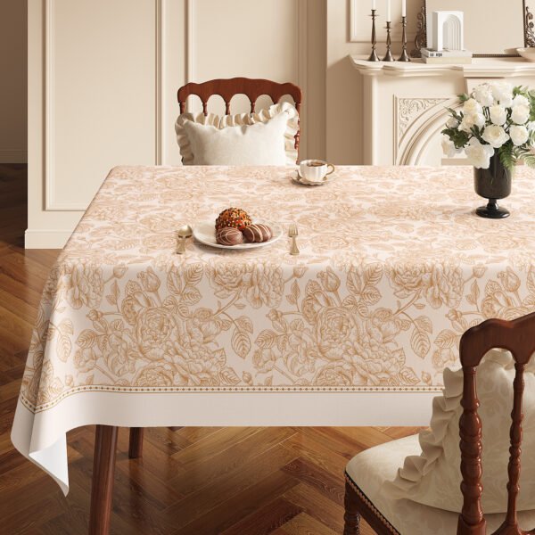 GeoWeave American PVC Tablecloth – Breeze Voyage / Mountain Cabin / Pear Blossom