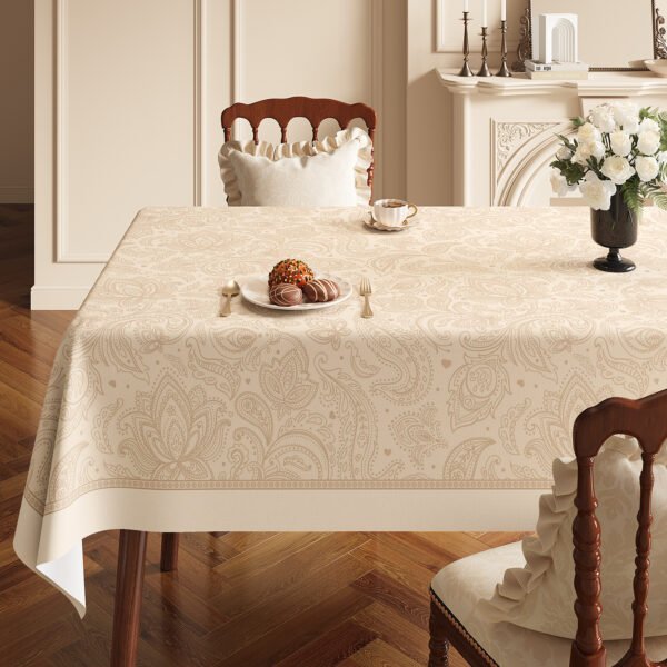 GeoWeave American PVC Tablecloth – Breeze Voyage / Mountain Cabin / Pear Blossom
