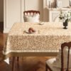 GeoWeave American PVC Tablecloth – Breeze Voyage / Mountain Cabin / Pear Blossom