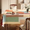 GeoWeave American PVC Tablecloth – Breeze Voyage / Mountain Cabin / Pear Blossom