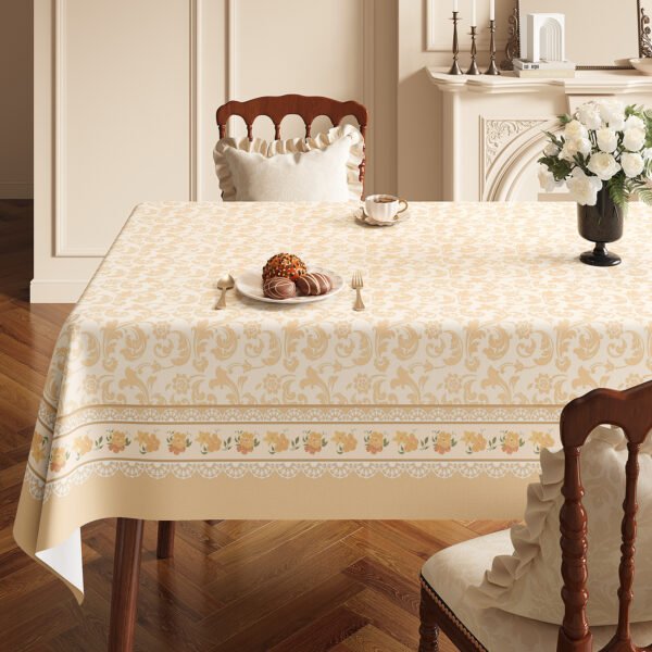 GeoWeave American PVC Tablecloth – Breeze Voyage / Mountain Cabin / Pear Blossom