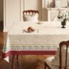GeoWeave American PVC Tablecloth – Breeze Voyage / Mountain Cabin / Pear Blossom