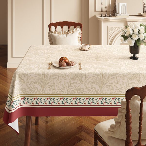 GeoWeave American PVC Tablecloth – Breeze Voyage / Mountain Cabin / Pear Blossom