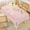 GeoWeave Dopamine PVC Tablecloth – Dreamy Blue and Candy Pop Design (2) GeoWeave Dopamine PVC Tablecloth – Dreamy Blue and Candy Pop Design
