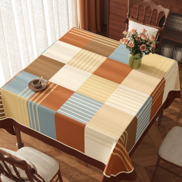 Square Vintage American Tablecloth