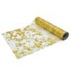 Luxury Gold Foil Mesh Table Runner Roll