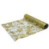 Luxury Gold Foil Mesh Table Runner Roll