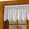 Modern minimalist café curtain sheer short curtain