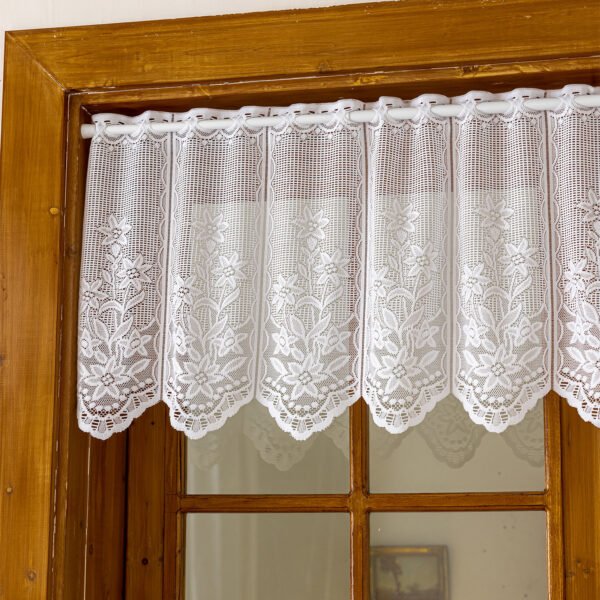 Modern minimalist café curtain sheer short curtain