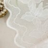 Pastoral warp-knitted lace café curtain short valance (1) Pastoral warp-knitted lace café curtain short valance