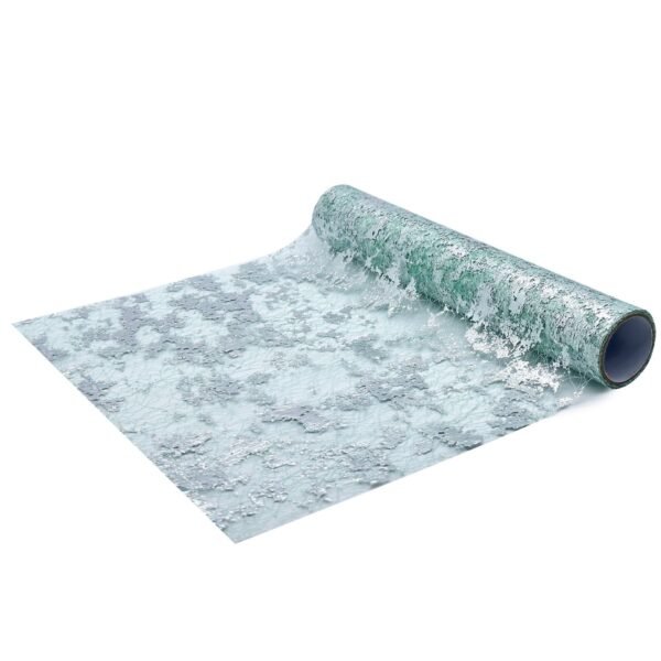 Silver Foil Mesh Table Runner (1) Silver Foil Mesh Table Runner