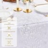 Silver Metallic Foil Mesh Table Runner Roll