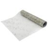 Star and Snowflake Foil Mesh Table Runner