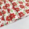 Velvet Printed Christmas Table Runner Floral Candy Pattern