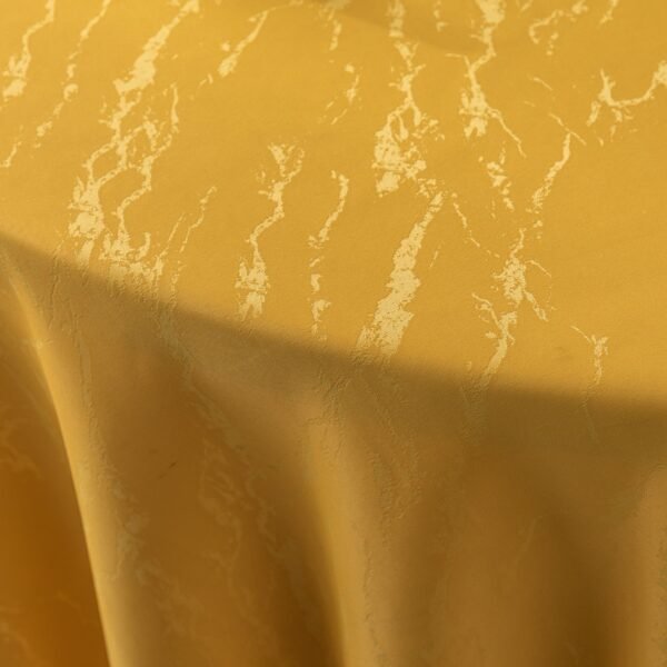 Floral Jacquard Polyester Round Tablecloth | GeoWeave