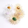 agate napkin ring (15) Large Fireworks Agate Napkin Ring