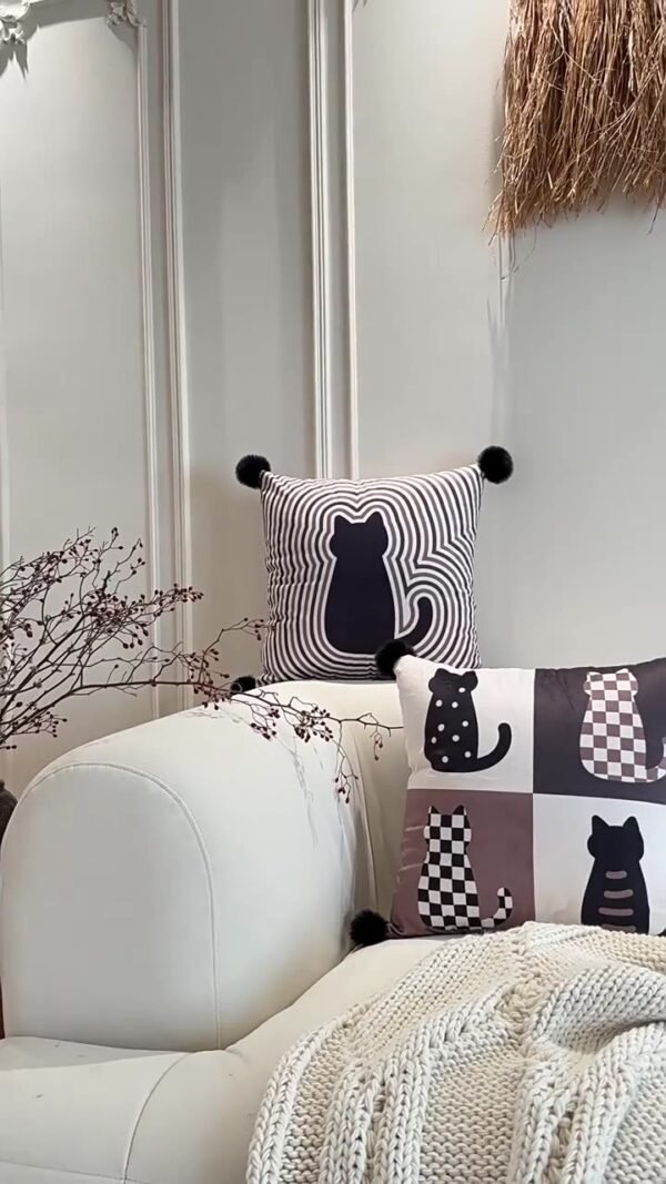 cartoon velvet pillow