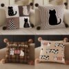 cartoon velvet pillow