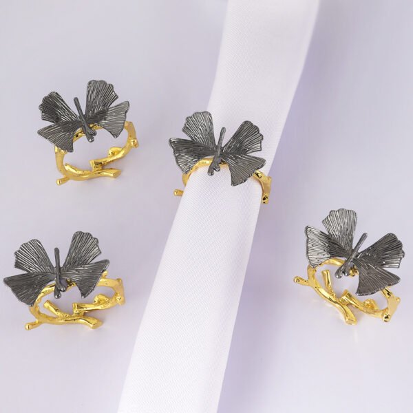 Black Bow Napkin Ring