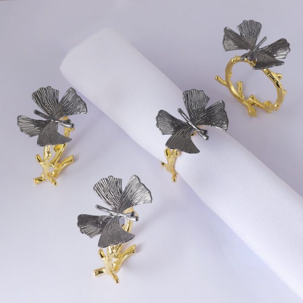 Black Bow Napkin Ring