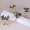 Black Bow Napkin Ring