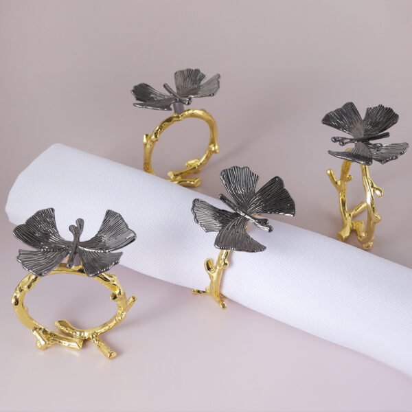 Black Bow Napkin Ring