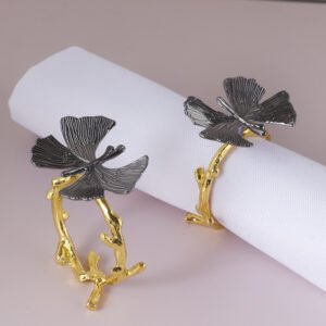 Black Bow Napkin Ring