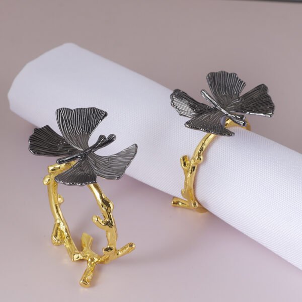 Black Bow Napkin Ring