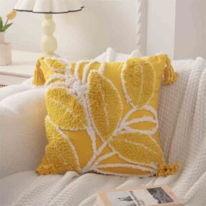 tufted pillow cover