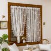 butterfly lace curtain (4) french cottage curtain