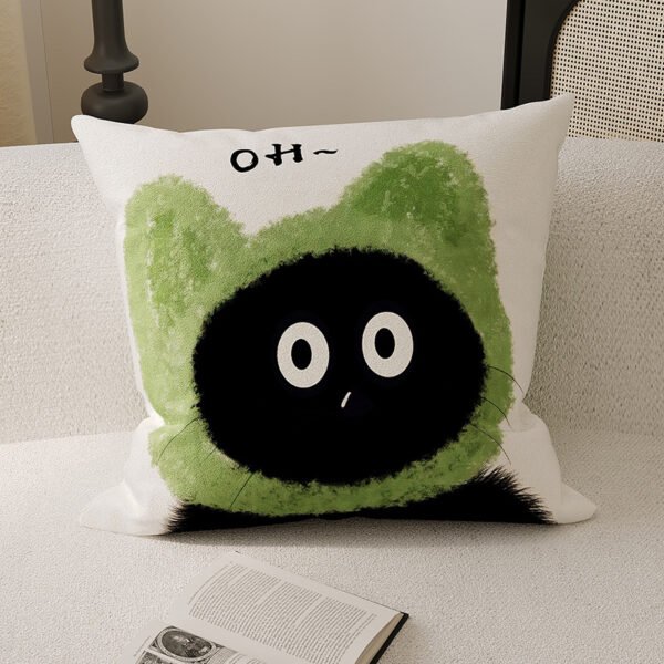 cartoon cat cushion